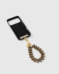 SMOKE LEOPARD HEART STRAP NG TELEPONO  