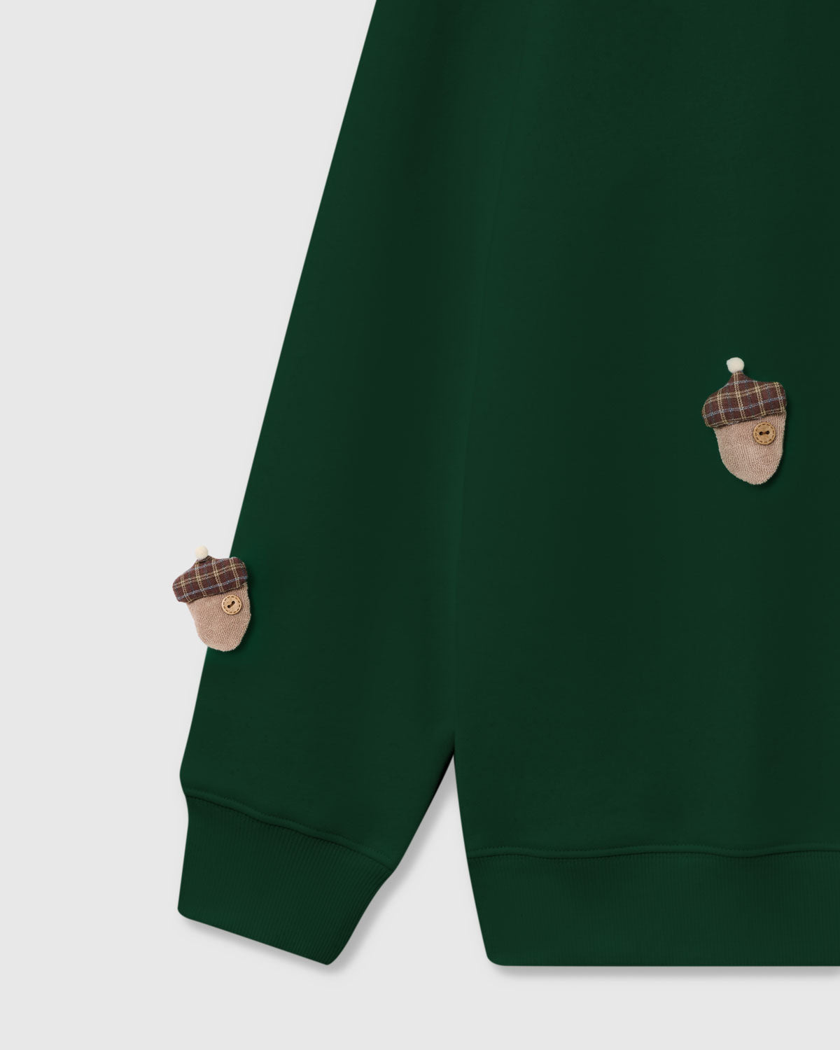 REINDEER AT ACORN NA MALAMBOT NA SWEATSHIRT