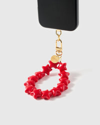 CRIMSON STAR STRAP NG TELEPONO