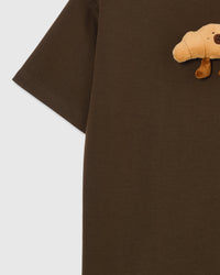 TUMATAKAS NA CROISSANT NA T-SHIRT