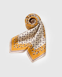 SAFFRON ORCHARD NA SILK SCARF