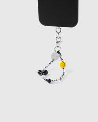 NGITI NA ITIM NA PUSO NA STRAP NG TELEPONO