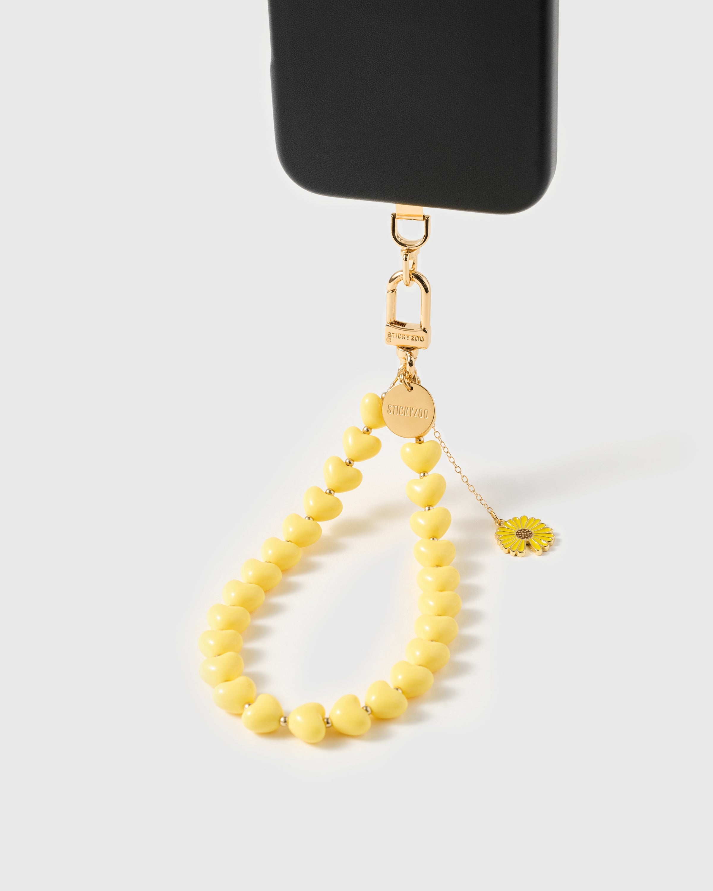 LEMON DAISY HEART STRAP NG TELEPONO  
