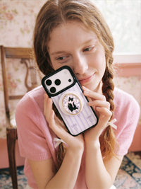 FRAMED TUXEDO CAT PHONE CASE