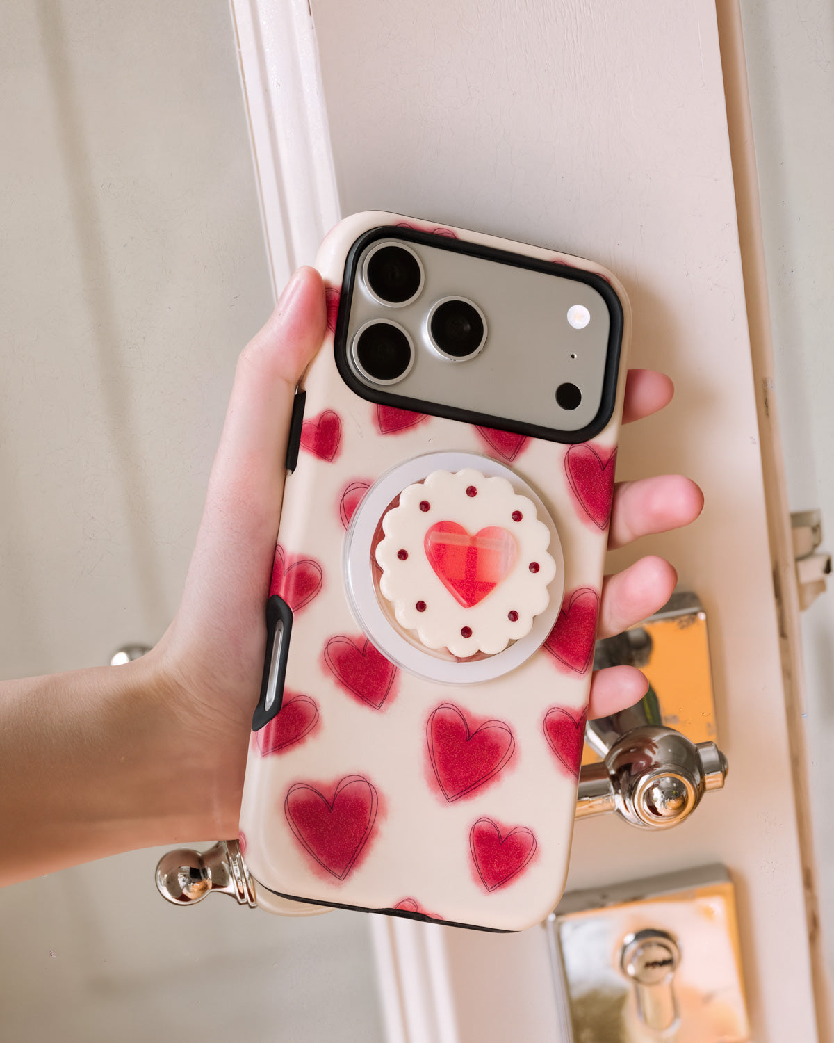 CASE NG TELEPONO NA MAY JAM HEART