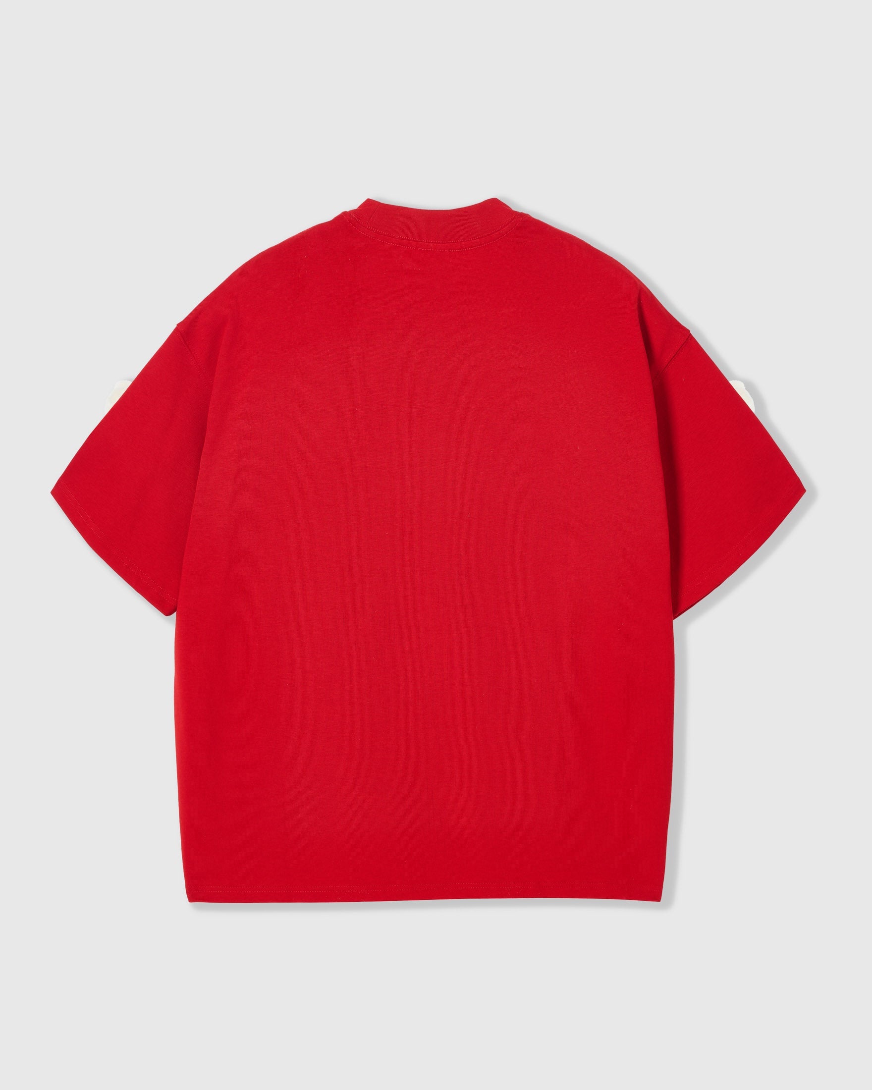 TEDDY CHECK-EAR NA PALAMUT NA T-SHIRT