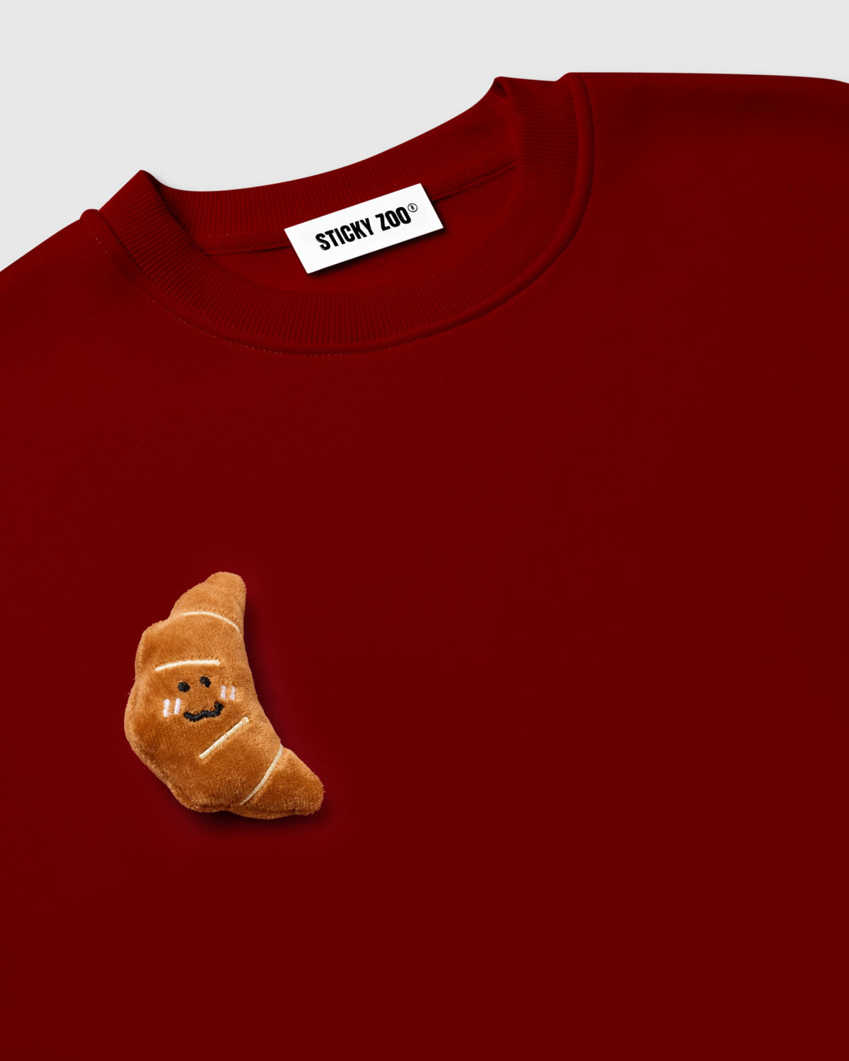 DOBLE CROISSANT NA SWEATSHIRT