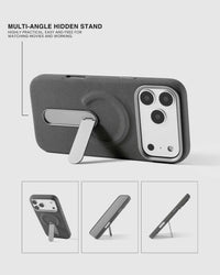STAND CASE NG TELEPONO — GREY
