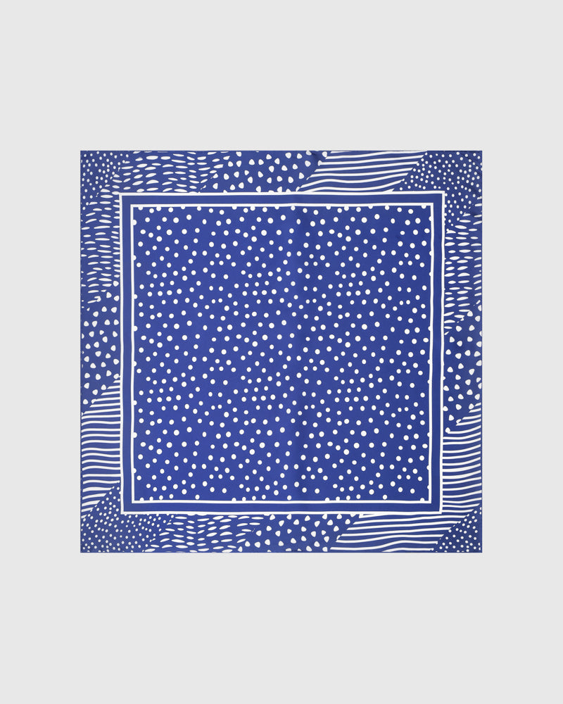 STARDUST DOTS NA SILK SCARF