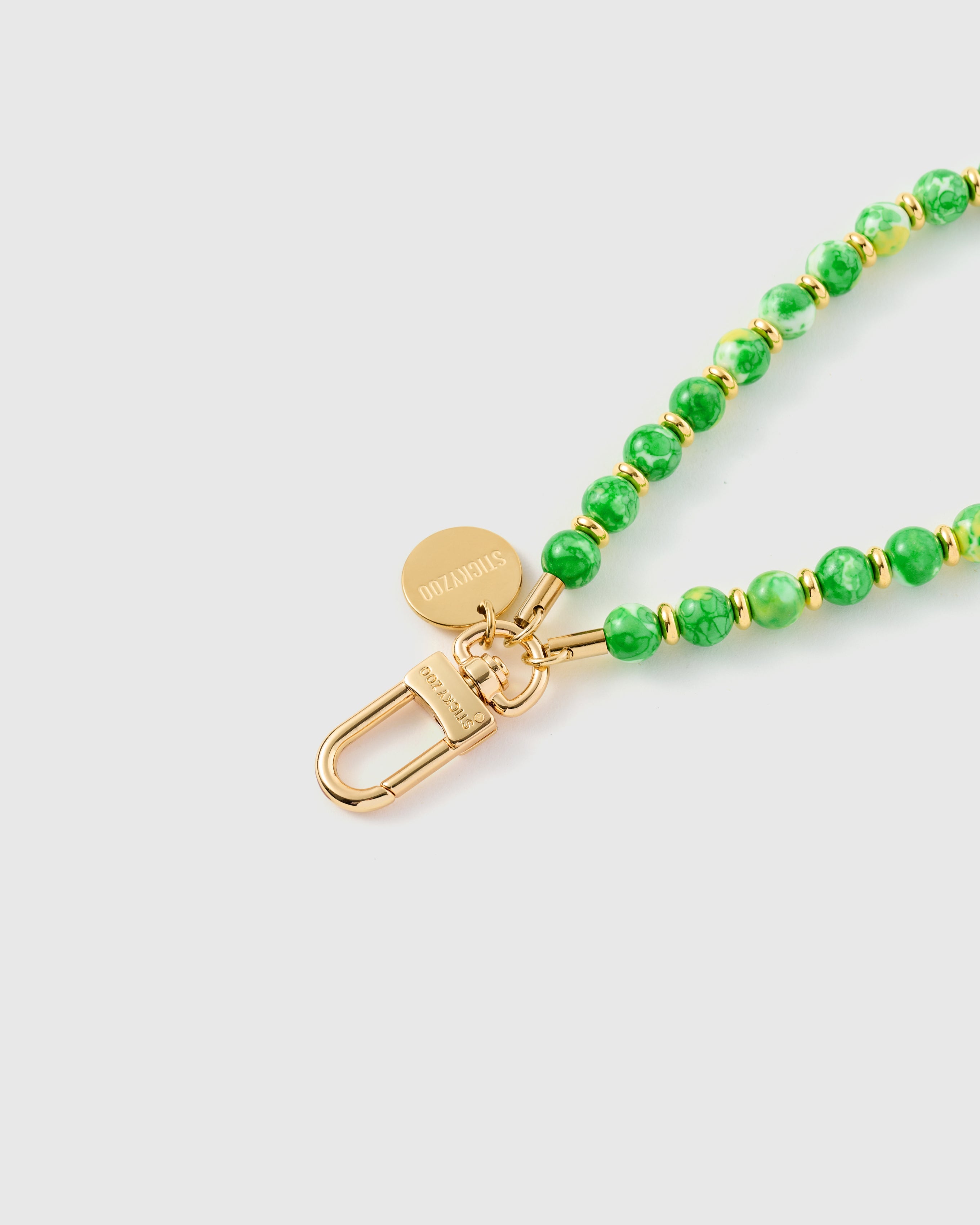 STRAP NG TELEPONO NA MAY JADE SPECKLE ORBIT