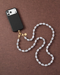 ULAP NA MARMOL NA CROSS-BODY NA STRAP NG TELEPONO