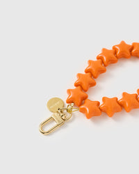 TANGERINE STAR STRAP NG TELEPONO  