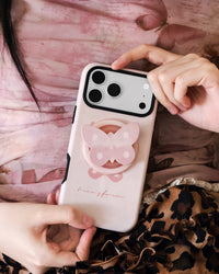 PEARL BUTTERFLY NA CASE NG TELEPONO