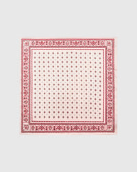 ROSEWATER TILE NA SILK SCARF