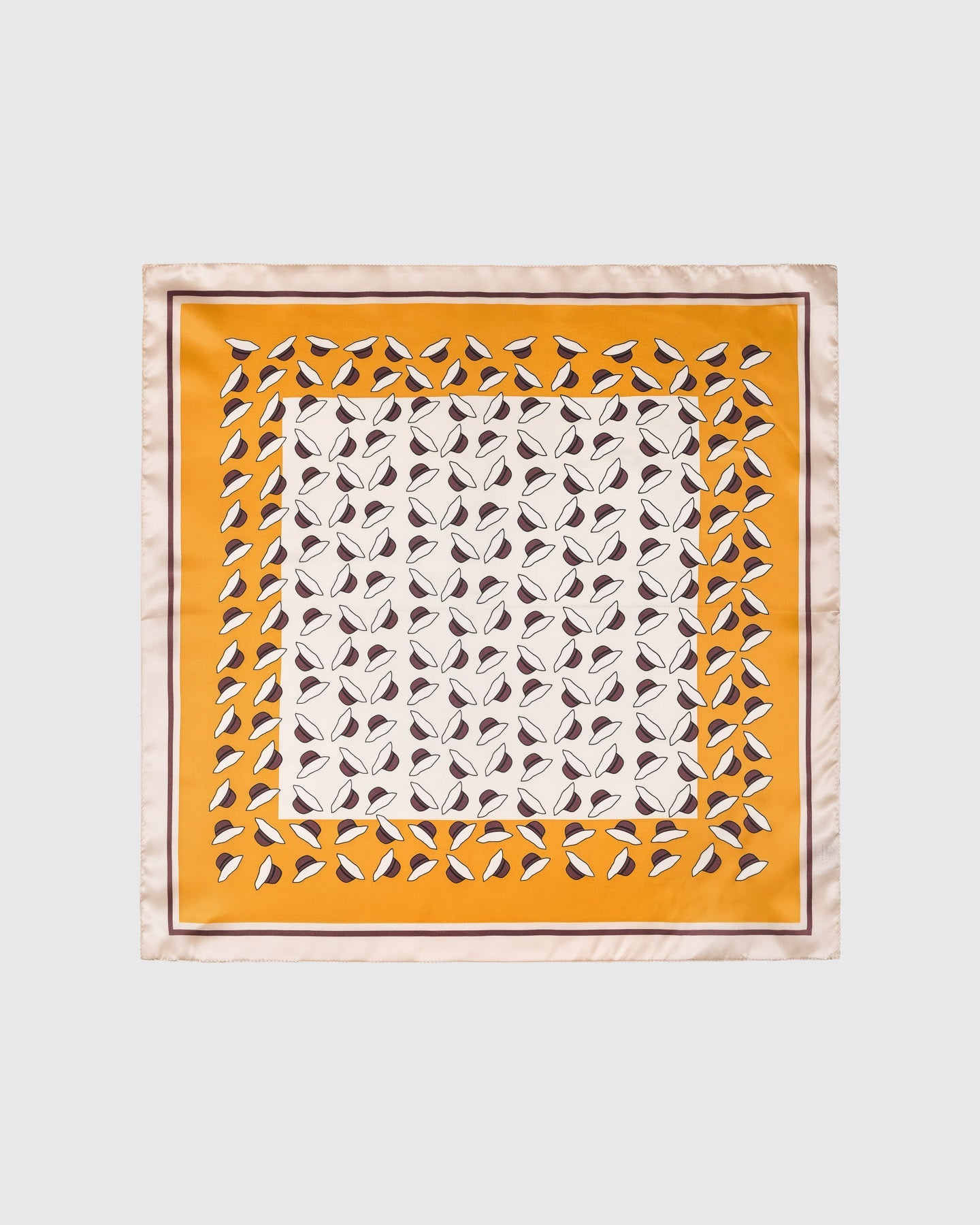 SAFFRON ORCHARD NA SILK SCARF