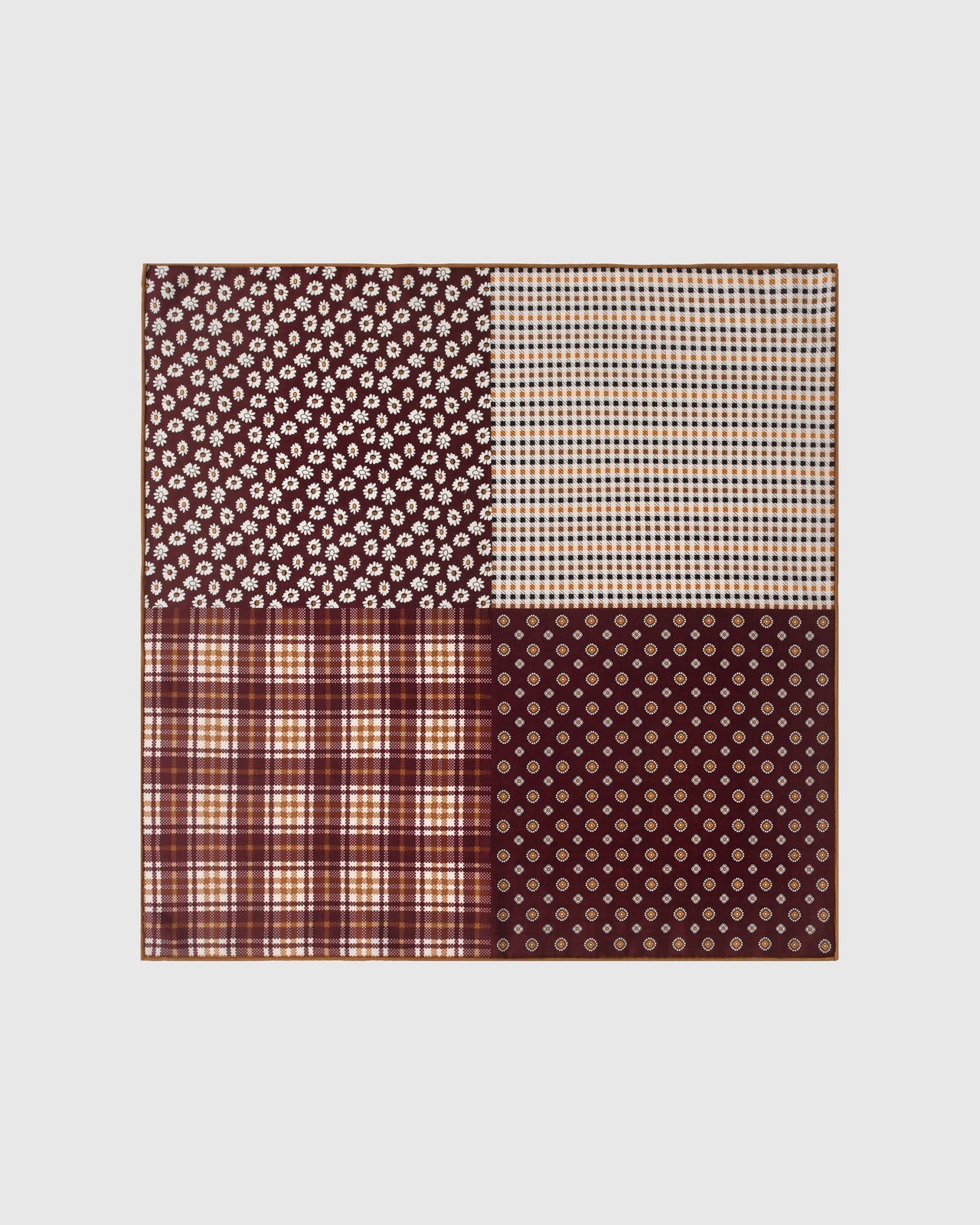 OXBLOOD PATCHWORK NA SELYANG SELYAS