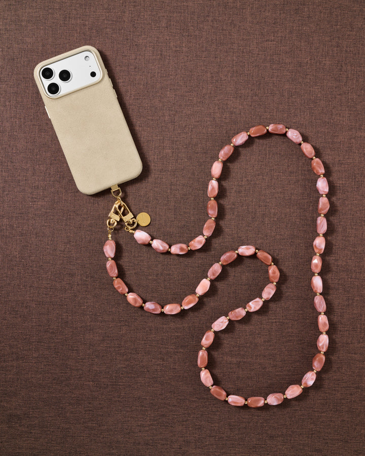 ROSE ORBIT CROSS-BODY NA STRAP NG TELEPONO
