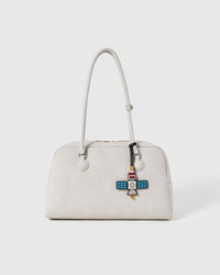 SATELLITE LEATHER BAG CHARM