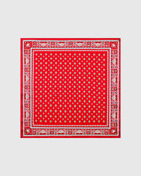 POPPY FOULARD NA SILK SCARF