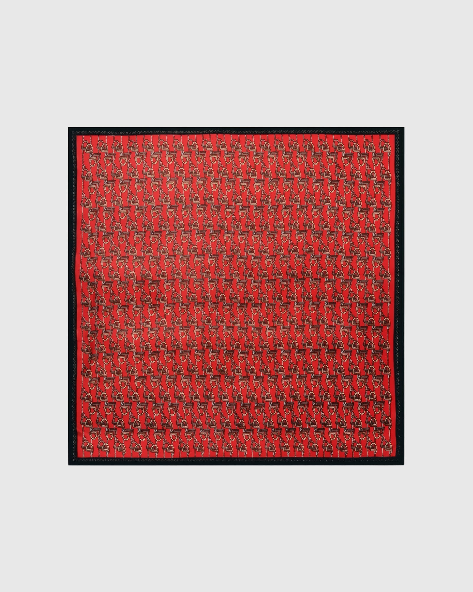EQUESTRIAN STIRRUP NA SILK SCARF