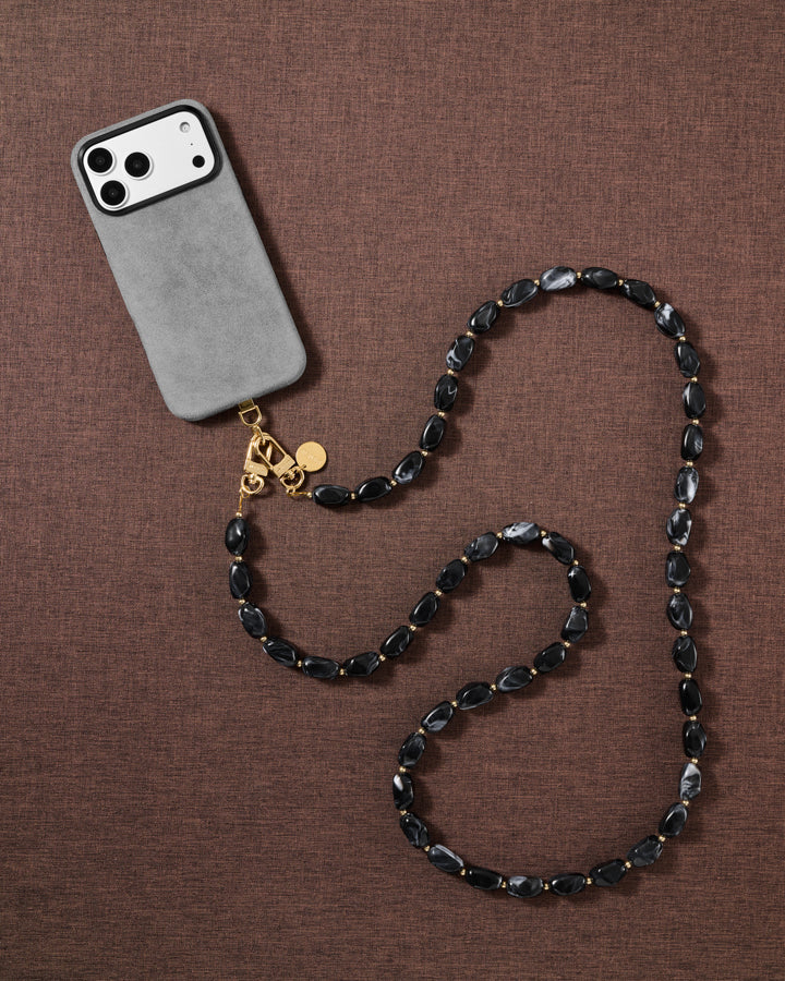 NOIR ORBIT CROSS-BODY PHONE STRAP