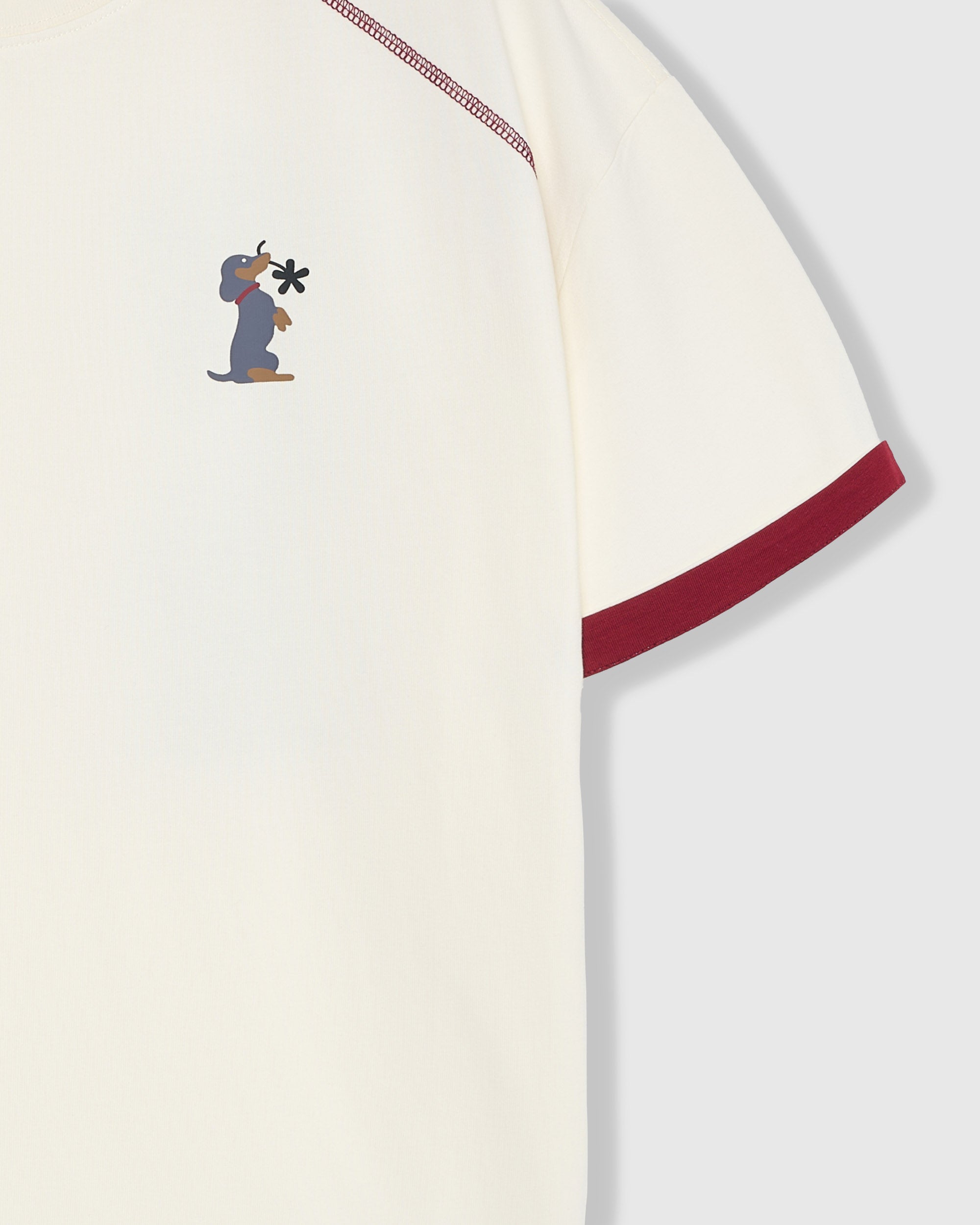 DACHSHUND BLOOM RINGER NA T-SHIRT