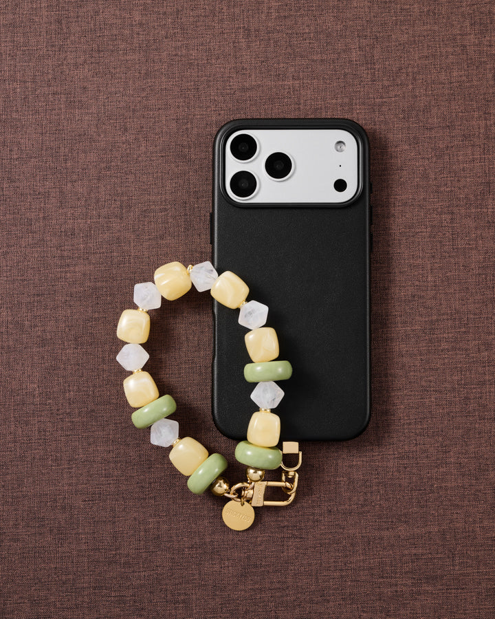 LEMON LIME MARBLE MIX NA STRAP NG TELEPONO