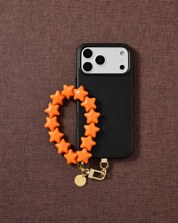 TANGERINE STAR STRAP NG TELEPONO  