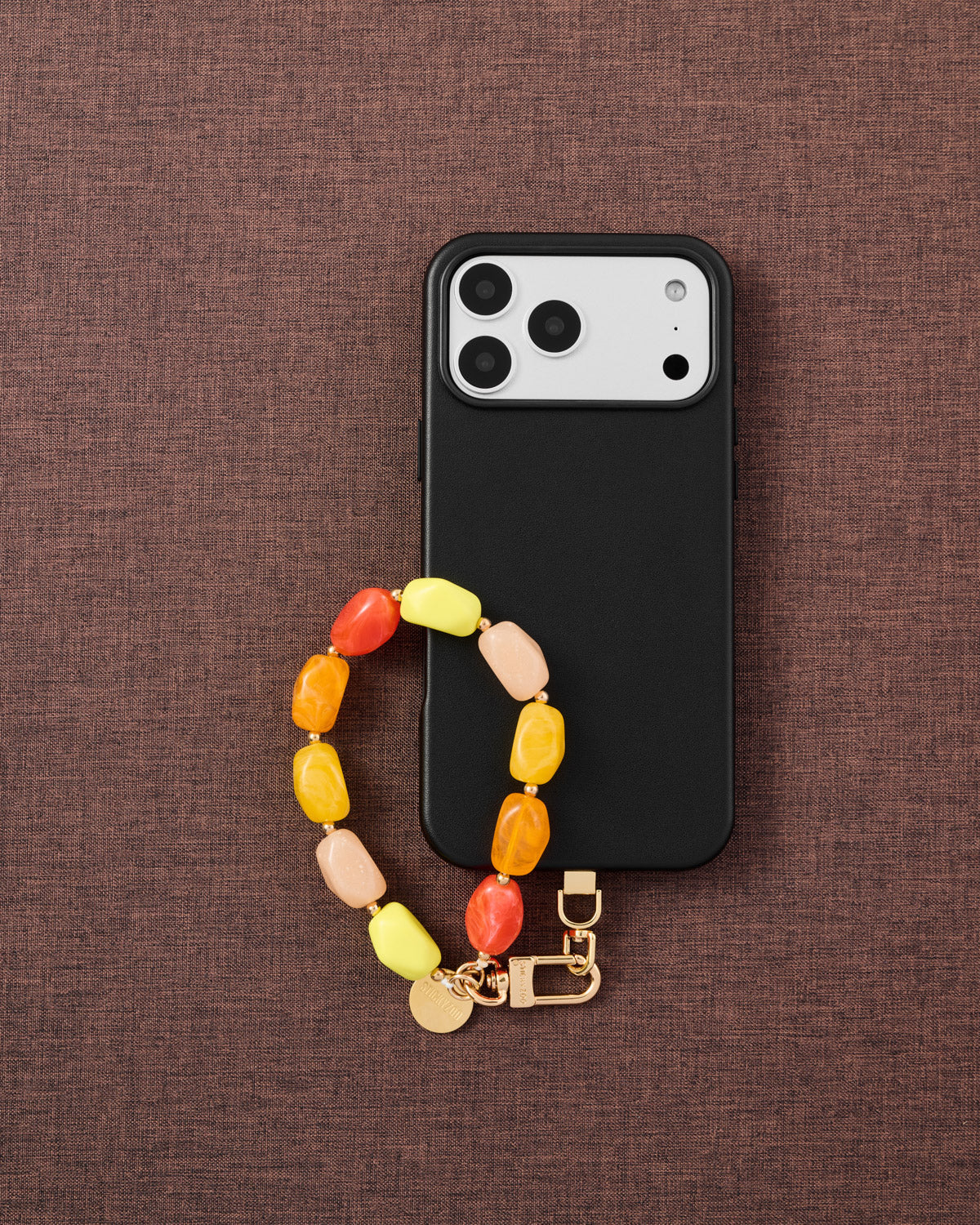 CITRUS MIX AGATE NA PANG-STRAP SA TELEPONO