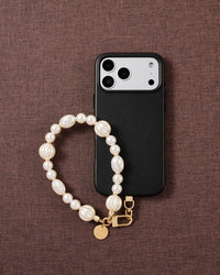 STRAP NG TELEPONO NA IVORY PEARL