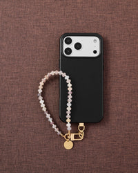 BLUSH AGATE ORBIT PHONE STRAP