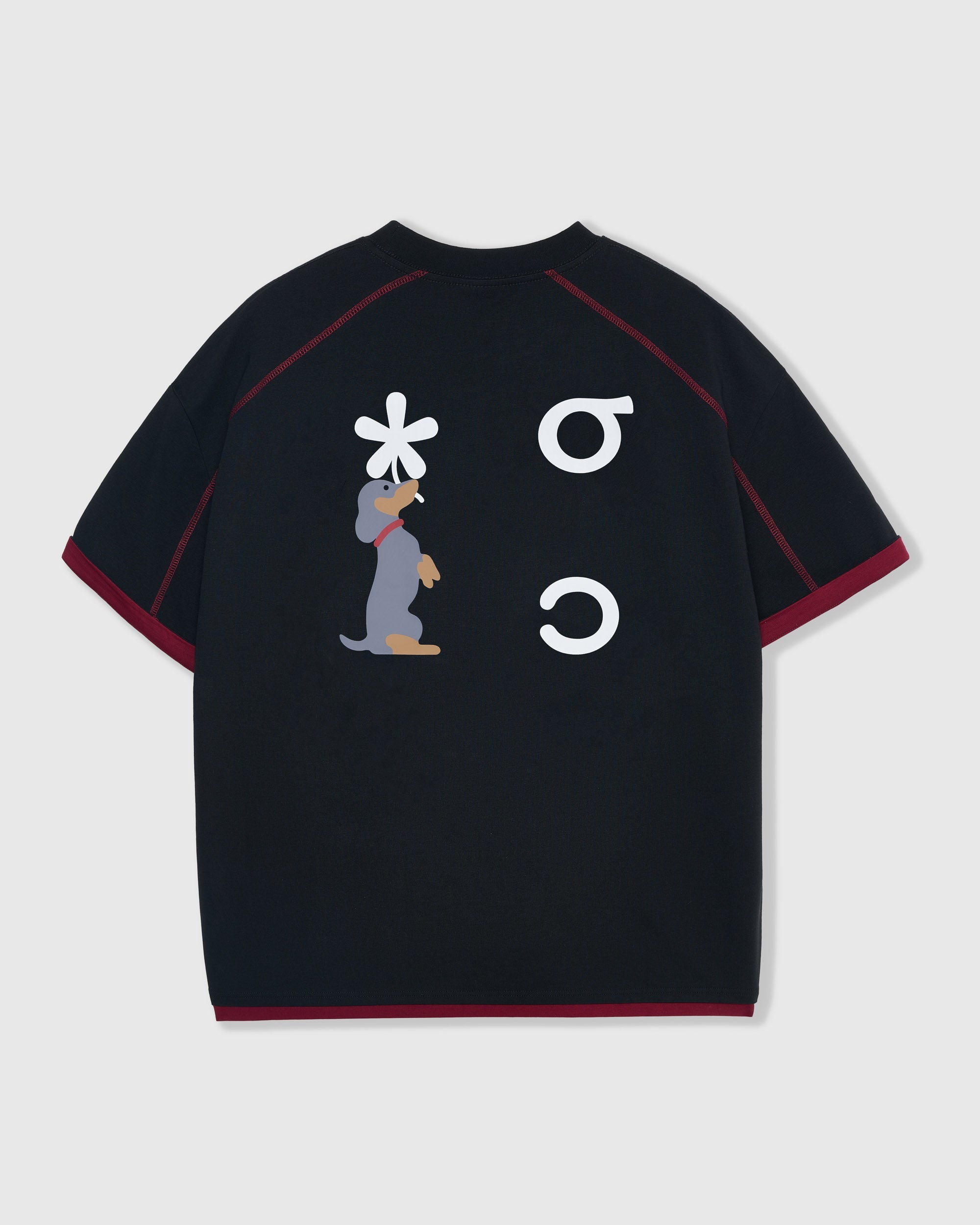 DACHSHUND BLOOM RINGER NA T-SHIRT