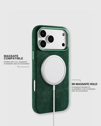 ALCANTARA NA CASE NG TELEPONO — EVERGREEN