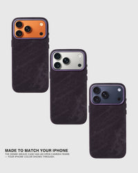 DENIM CASE NG TELEPONO — PURPLE