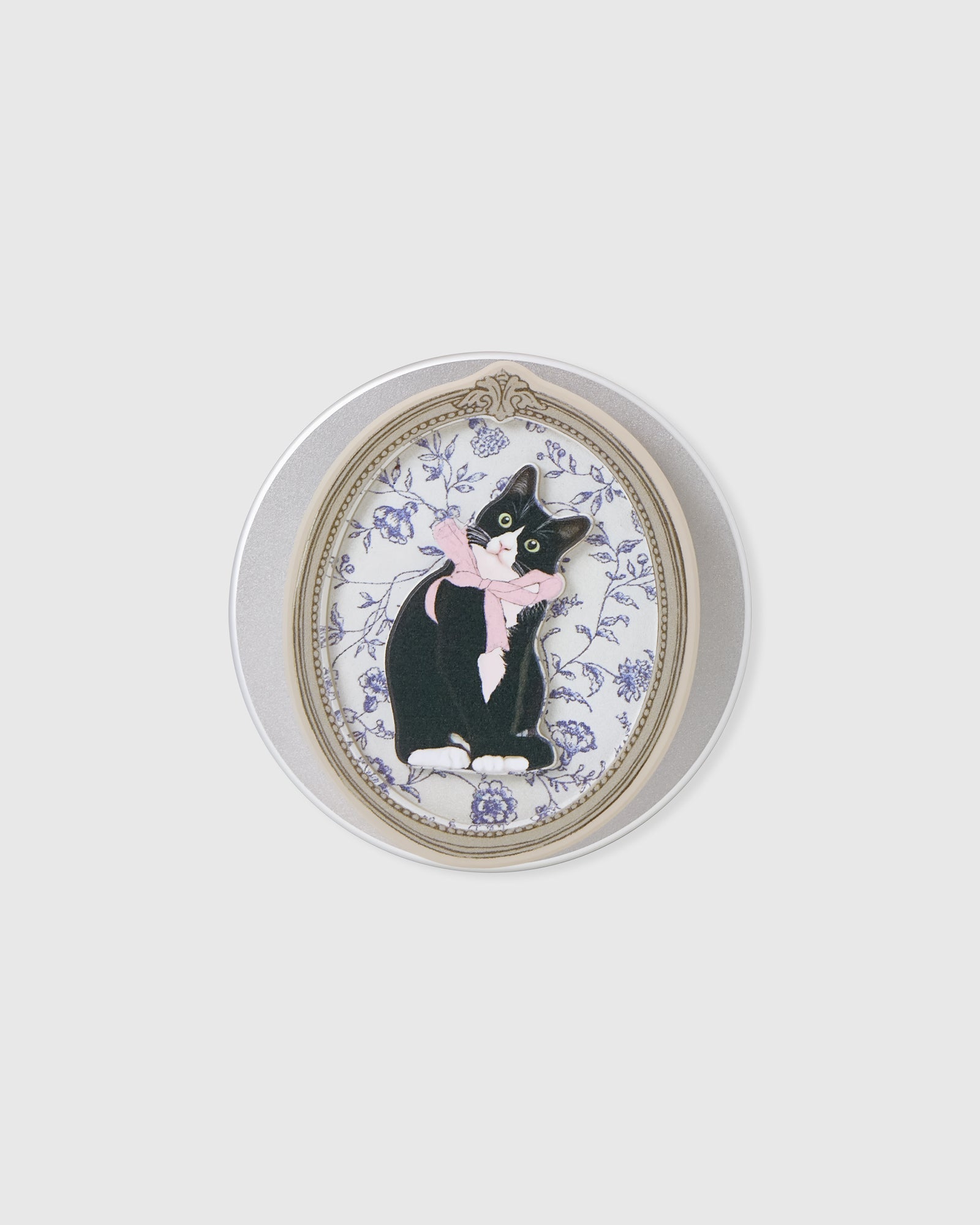 FRAMED TUXEDO CAT PHONE CASE