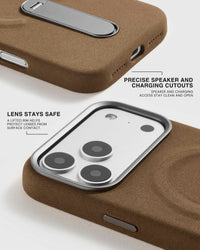 STAND CASE NG TELEPONO — OLIVE