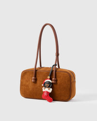 SANTA DACHSHUND NA STOCKING