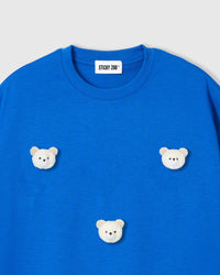 TEDDY CHECK-EAR NA PALAMUT NA T-SHIRT