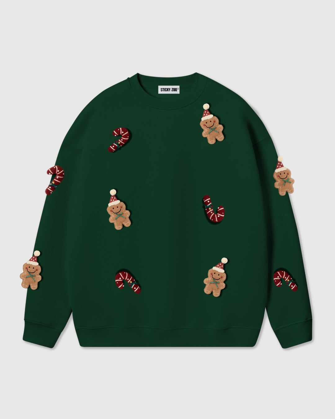 GINGERBREAD PARTY CRASHERS NA SWEATSHIRT
