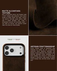 ALCANTARA NA CASE NG TELEPONO — ESPRESSO