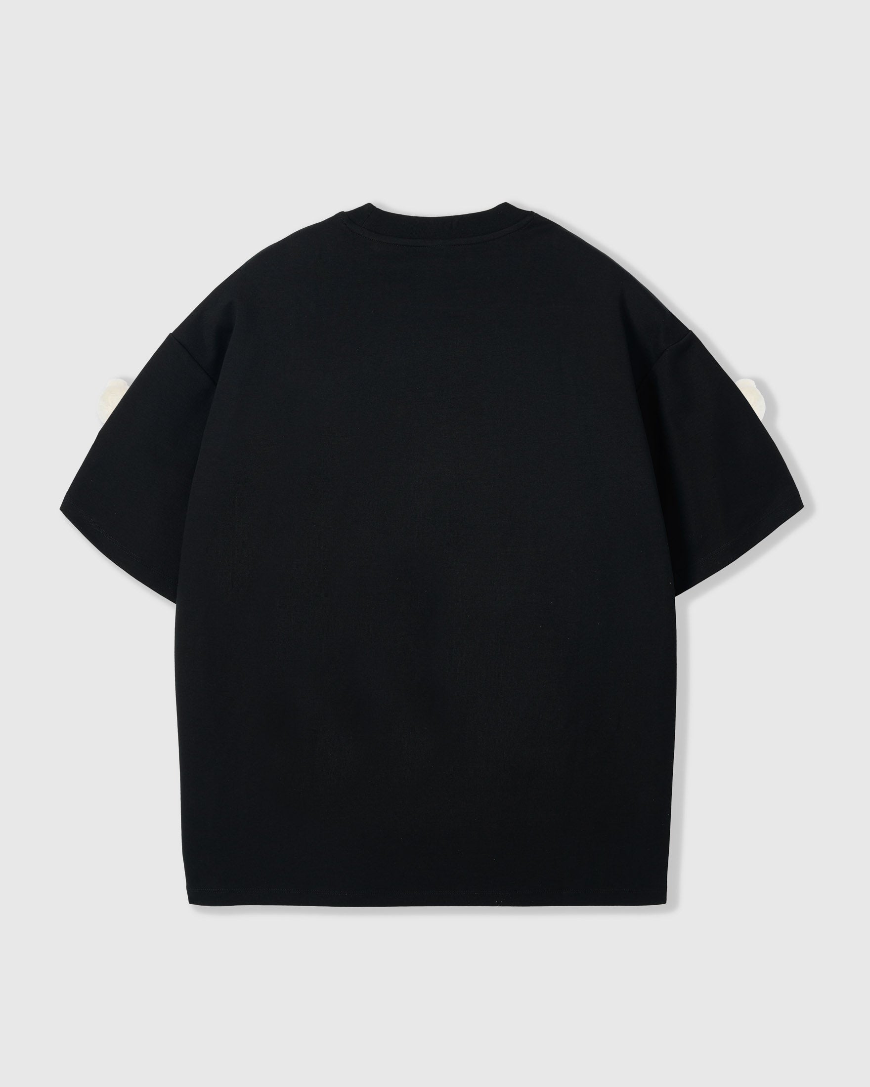 TEDDY CHECK-EAR NA PALAMUT NA T-SHIRT