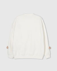 TEDDY CHECK-EAR SWEATSHIRT