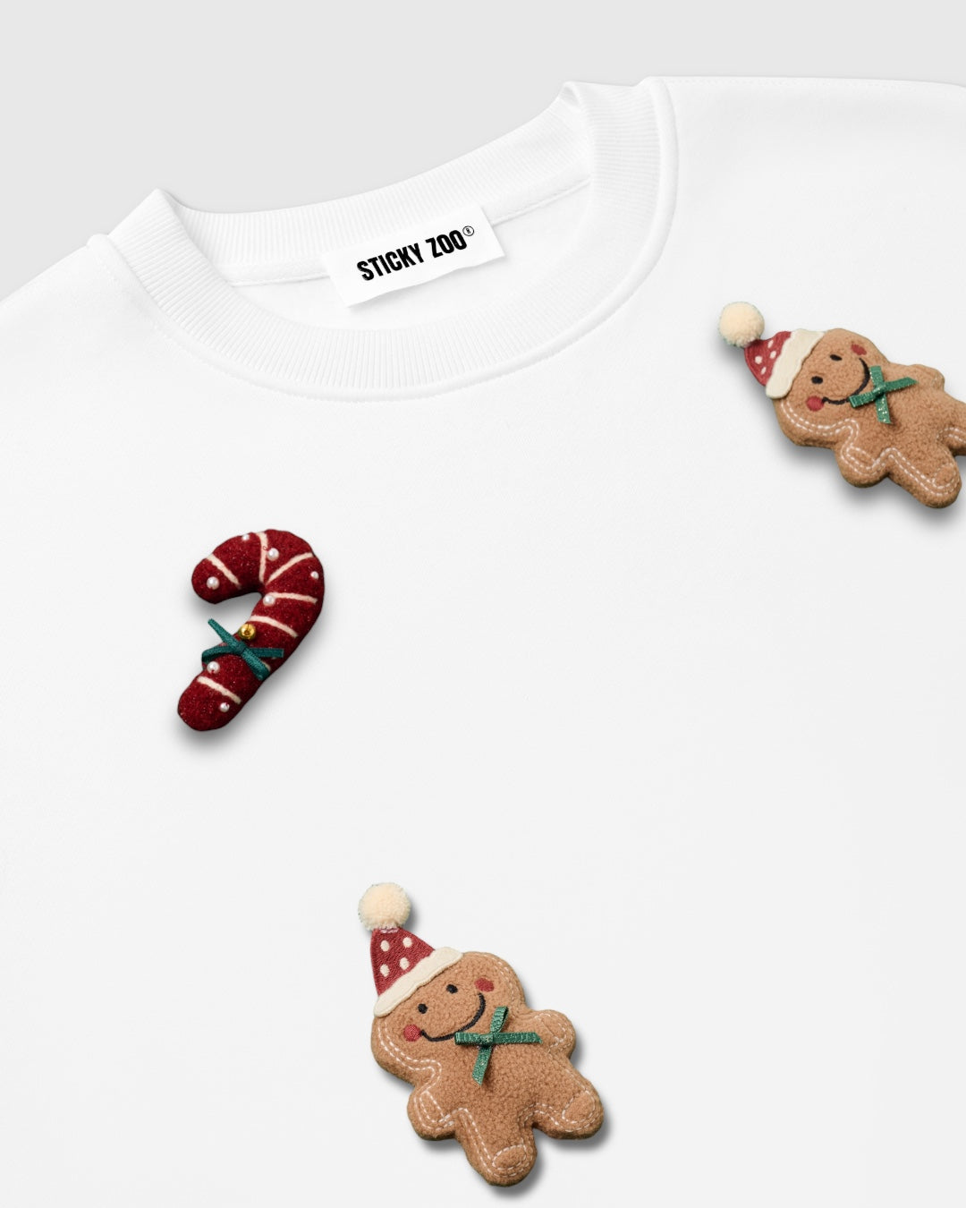 GINGERBREAD PARTY CRASHERS NA SWEATSHIRT