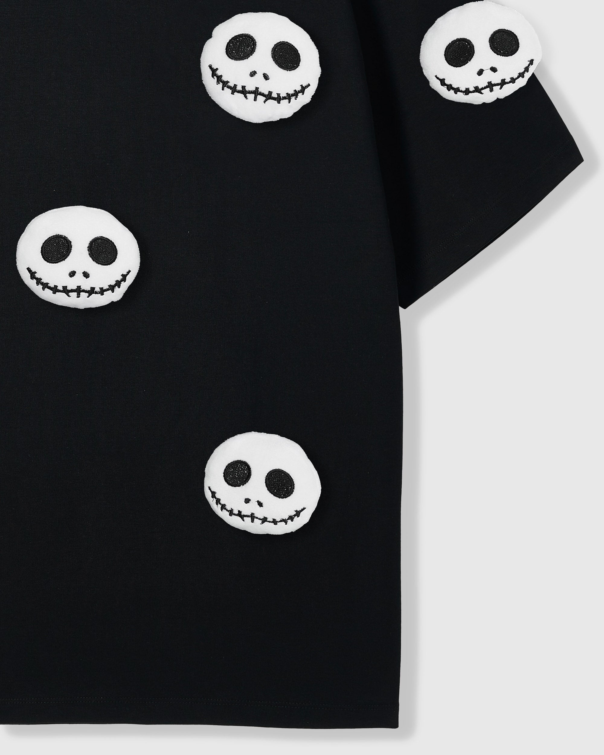 SKULL-SMILES NA HALLOWEEN NA T-SHIRT