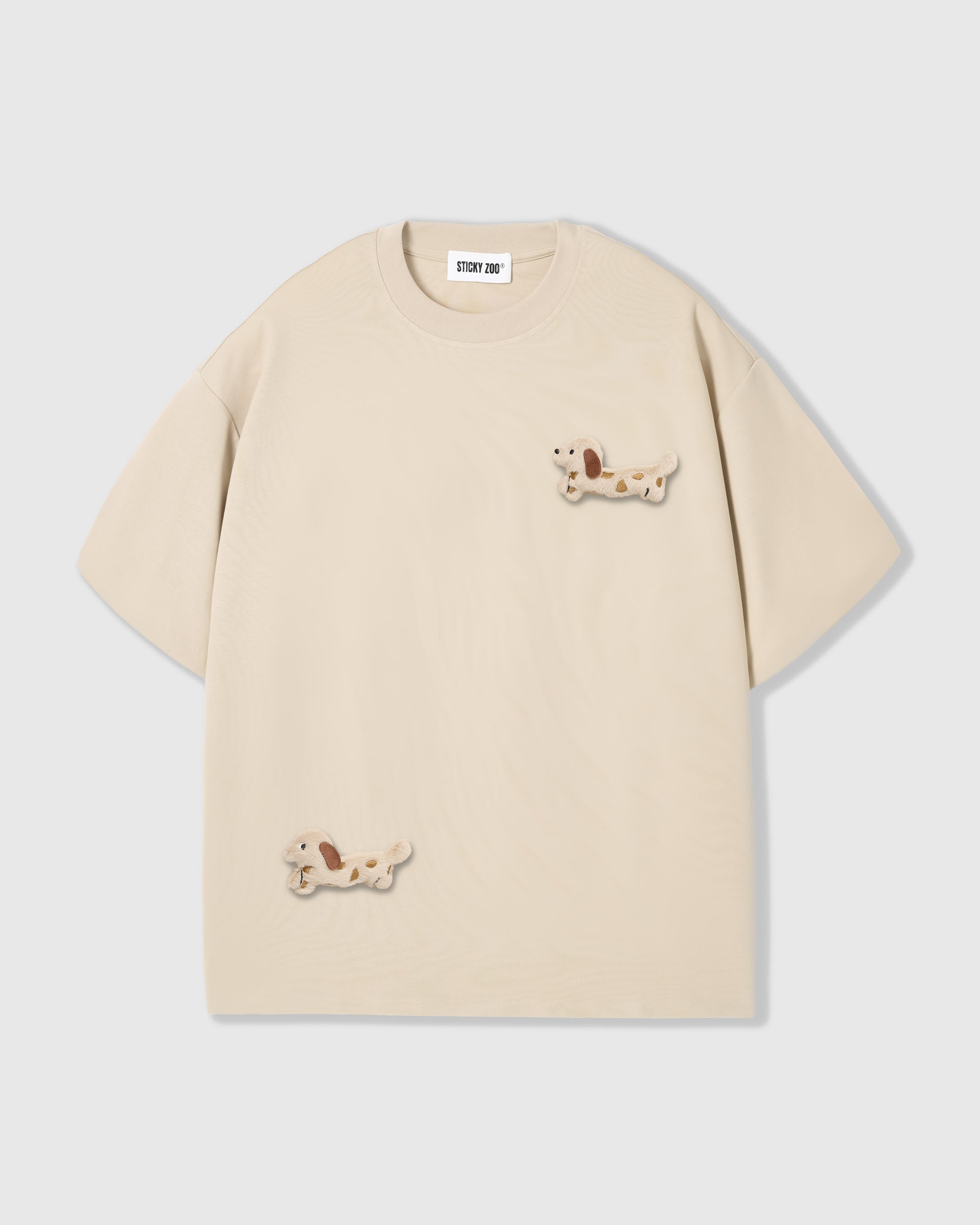 SPOTTY DASH DACHSHUND NA T-SHIRT