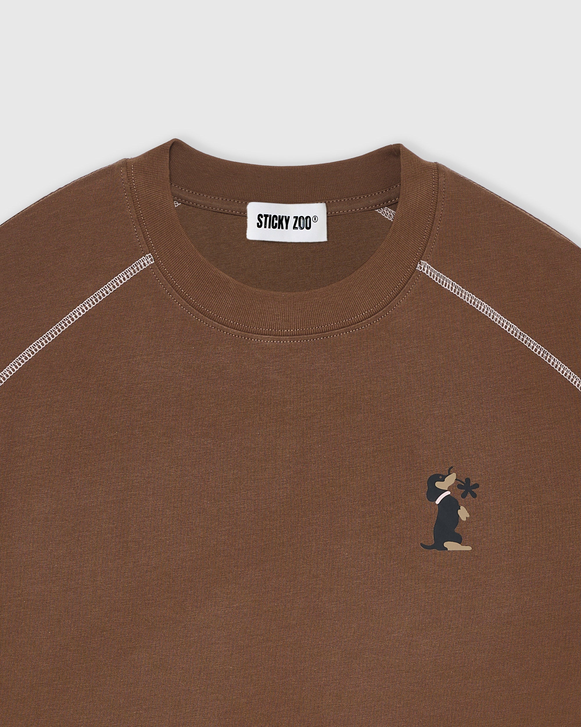 DACHSHUND BLOOM RINGER NA T-SHIRT