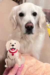GOLDEN RETRIEVER CHARM