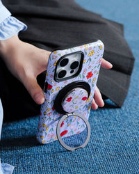 LAVENDER WILDFLOWER NA CASE NG TELEPONO