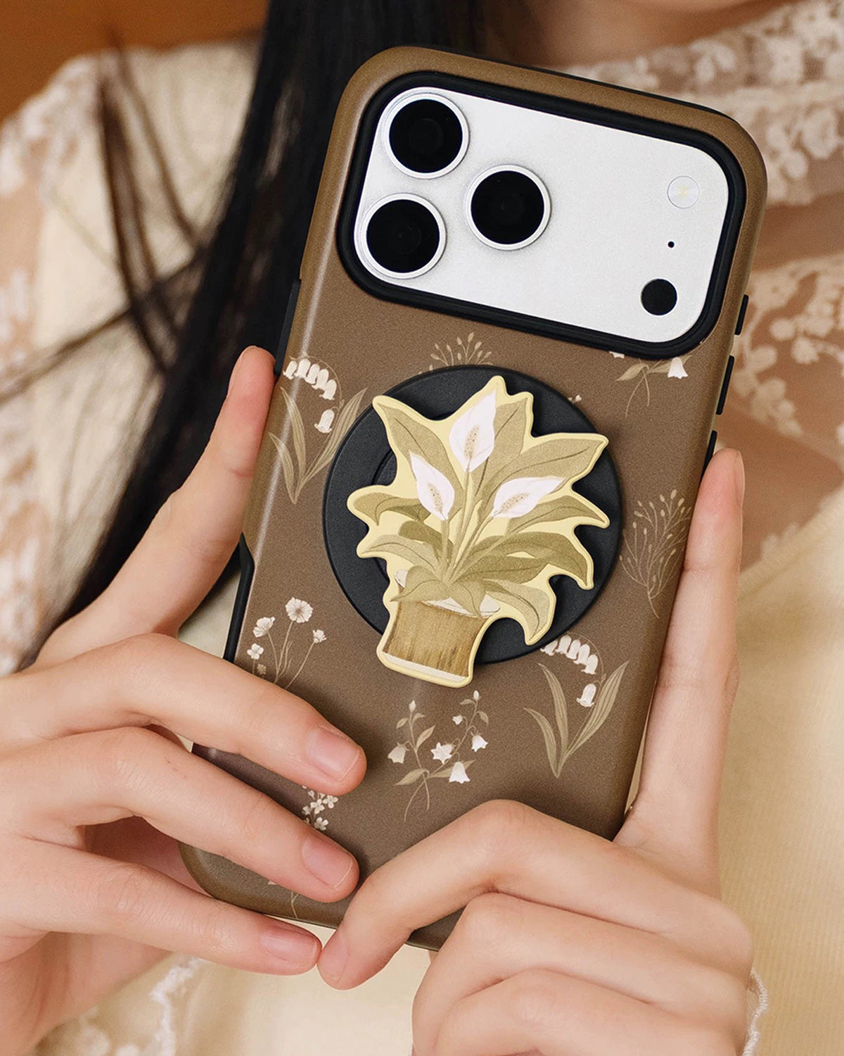 BOTANICA BLOOM NA MAGSAFE NA CASE NG TELEPONO