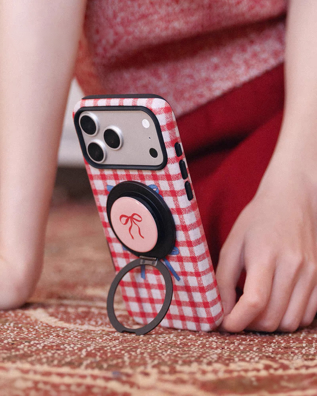 CHERRY PICNIC NA MAGSAFE NA CASE NG TELEPONO